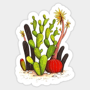 Cactus Sticker